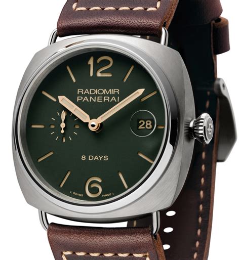 green dial panerai|panerai's green dial collection.